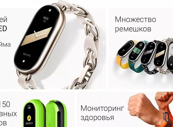 Фитнес браслет Xiaomi Mi Smart Band 8 CN