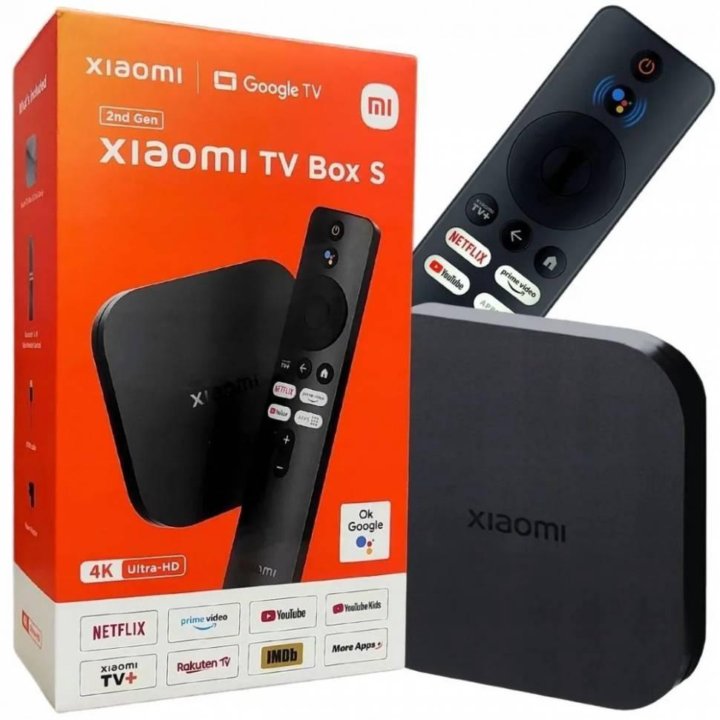 TV-приставка Xiaomi Mi Box S/2gen 4K (MDZ-28-AA)