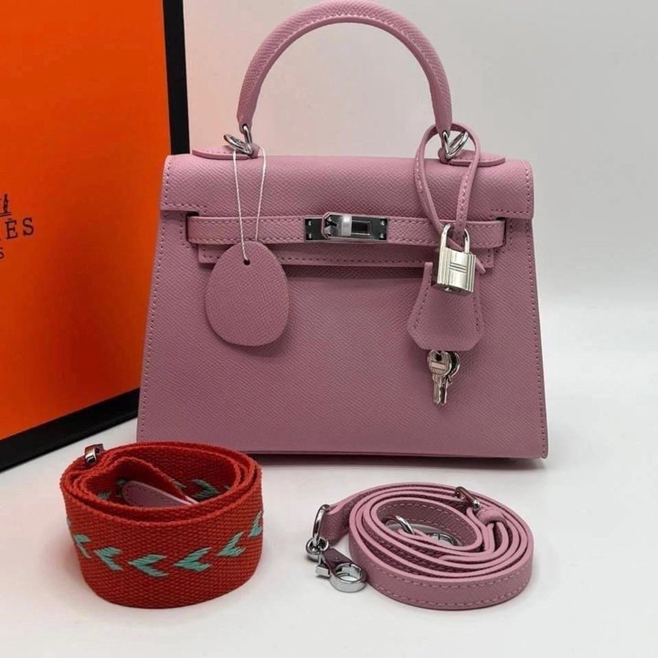 Сумка HERMES кожаная