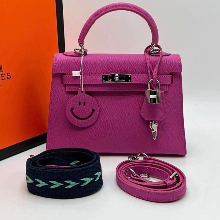 Сумка HERMES кожаная