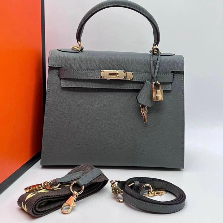 Сумка HERMES кожаная