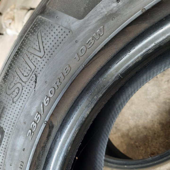 Hankook 235/60/18, 2шт