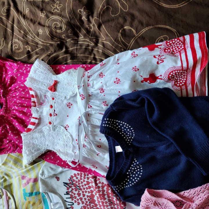 Пакет вещей одежда для девочки на 3 года (98-104)
