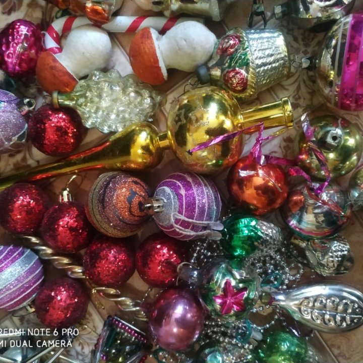 Игрушки новогодние ссср