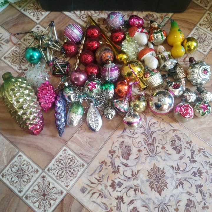 Игрушки новогодние ссср