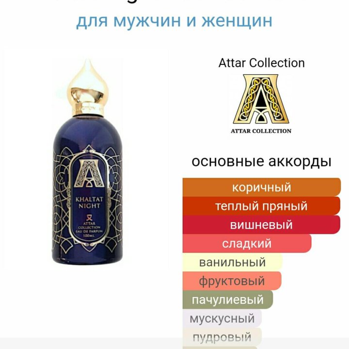 Attar по 2 мл. Новые. Стекло