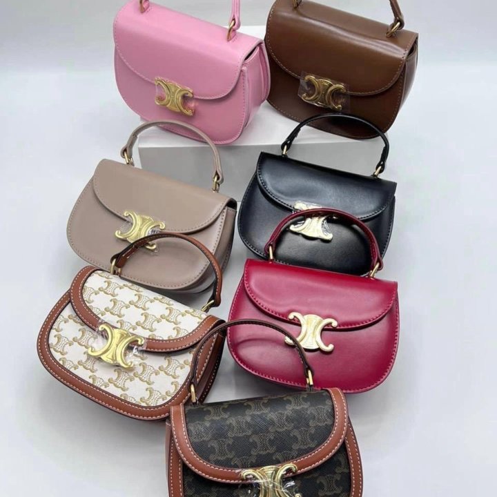 Сумка CELINE кожаная