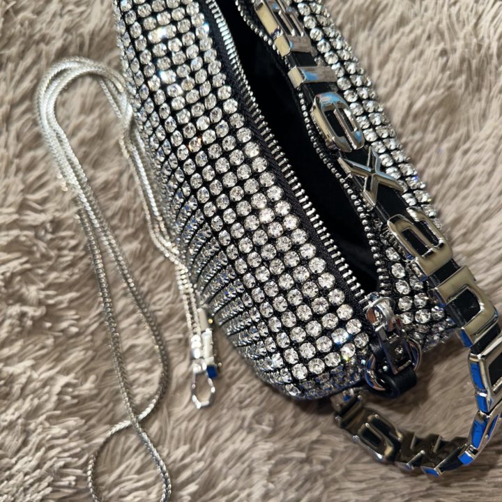 Сумка со стразами ALEXANDER WANG