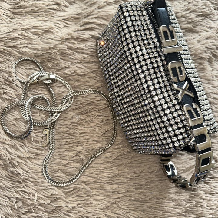 Сумка со стразами ALEXANDER WANG