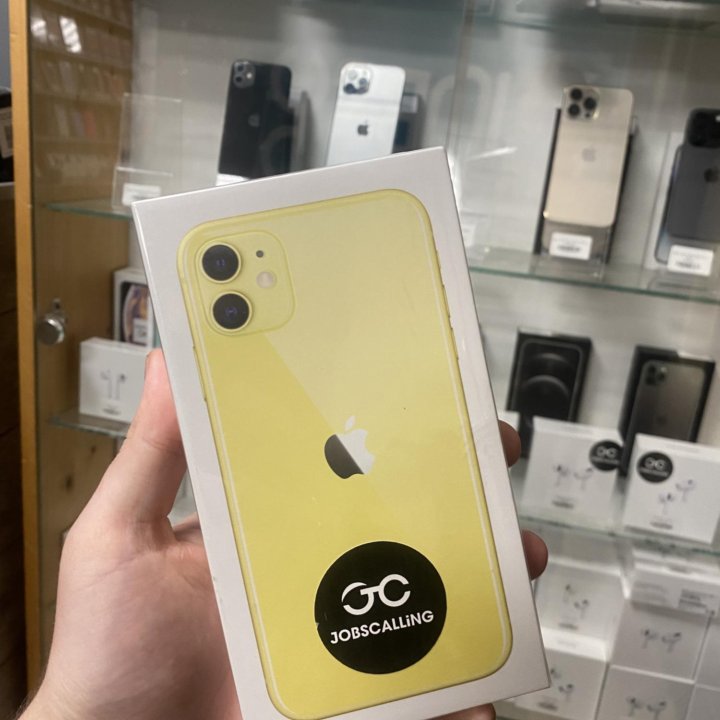 iPhone 11 128gb Yellow Новый, Рассрочка, Магазин