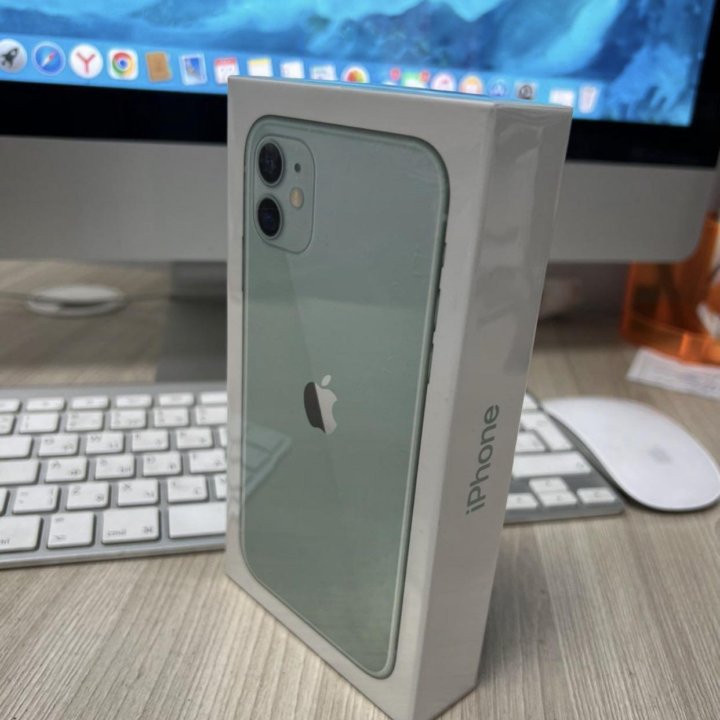 iPhone 11 128gb Green Новый, Рассрочка, Магазин