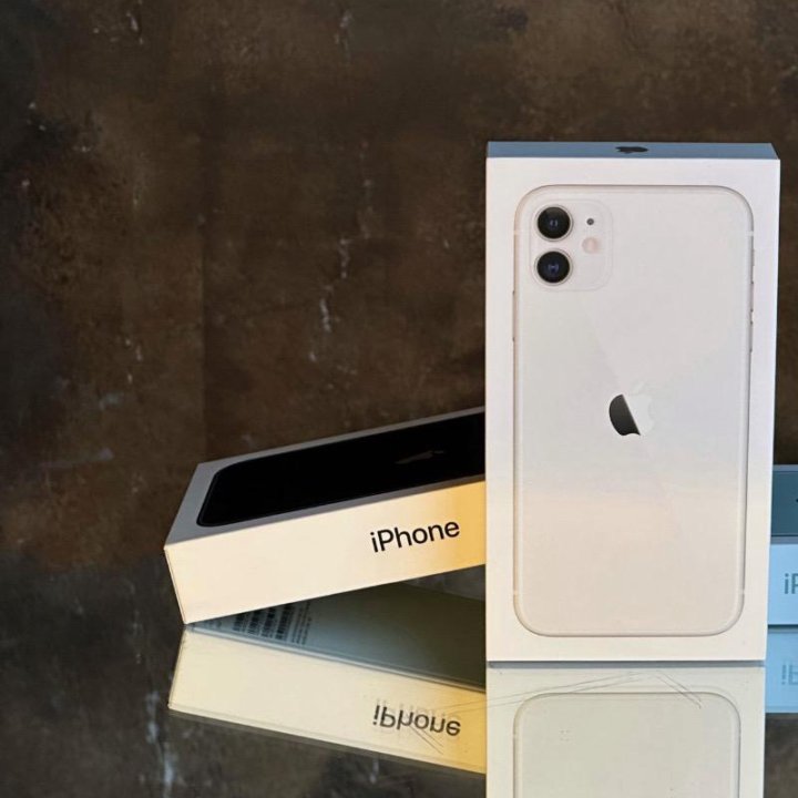 iPhone 11 64gb White Новый, Рассрочка, Магазин