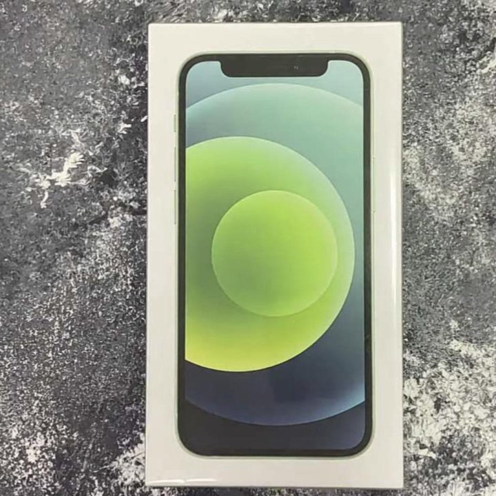 iPhone 12 64gb Green Новый, Рассрочка, Магазин