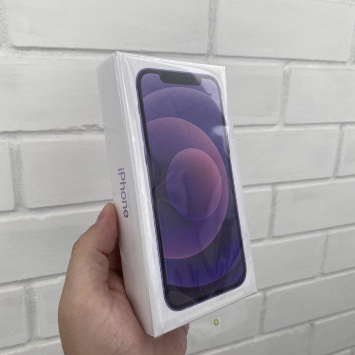 iPhone 12 128gb Purple Новый, Рассрочка, Магазин