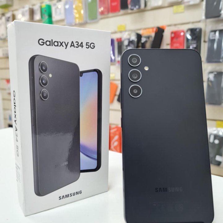 Samsung Galaxy A34 5G 8/256Gb (Гарантия 1 год)