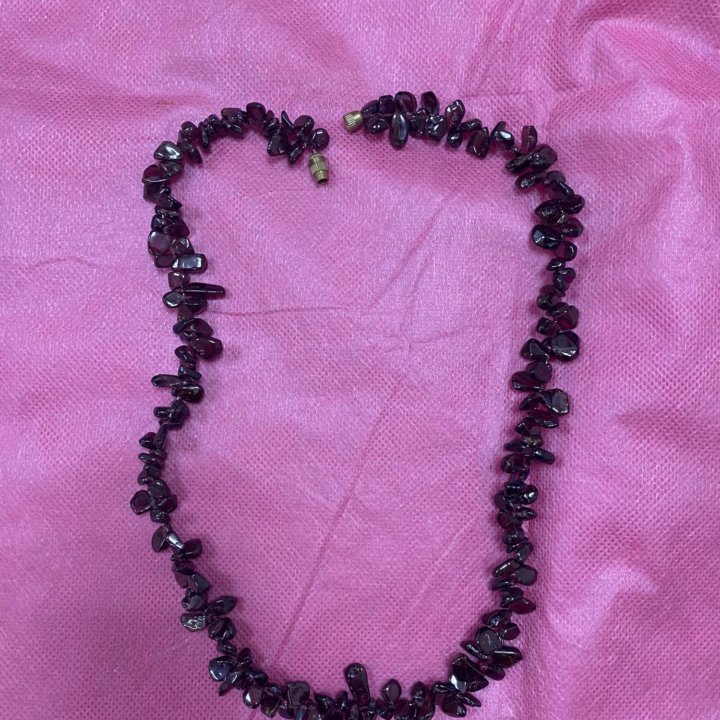 Бусы гранат