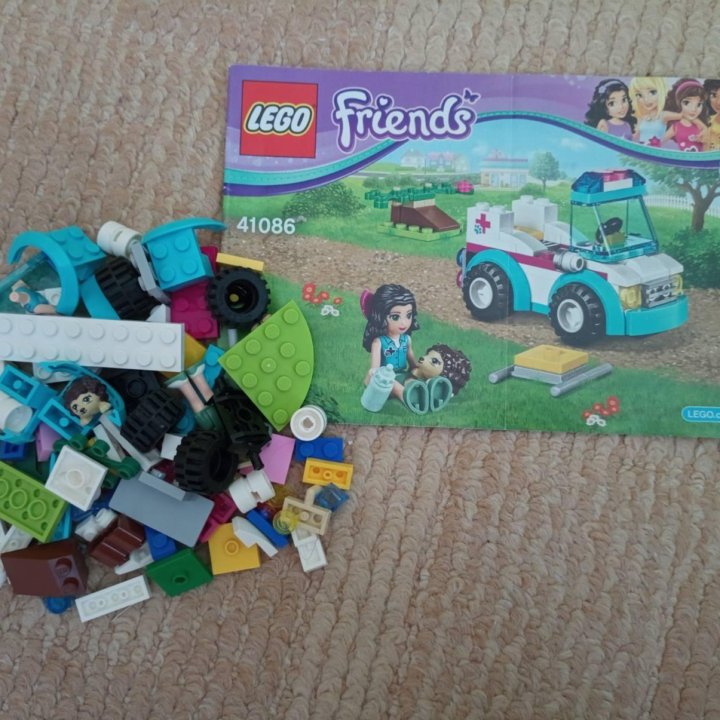 Конструктор LEGO Friends 41086 Скорая помощь