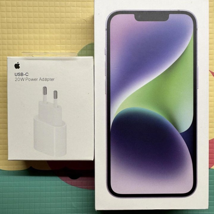 iPhone 14 Plus 512gb Purple Новый, Рассрочка