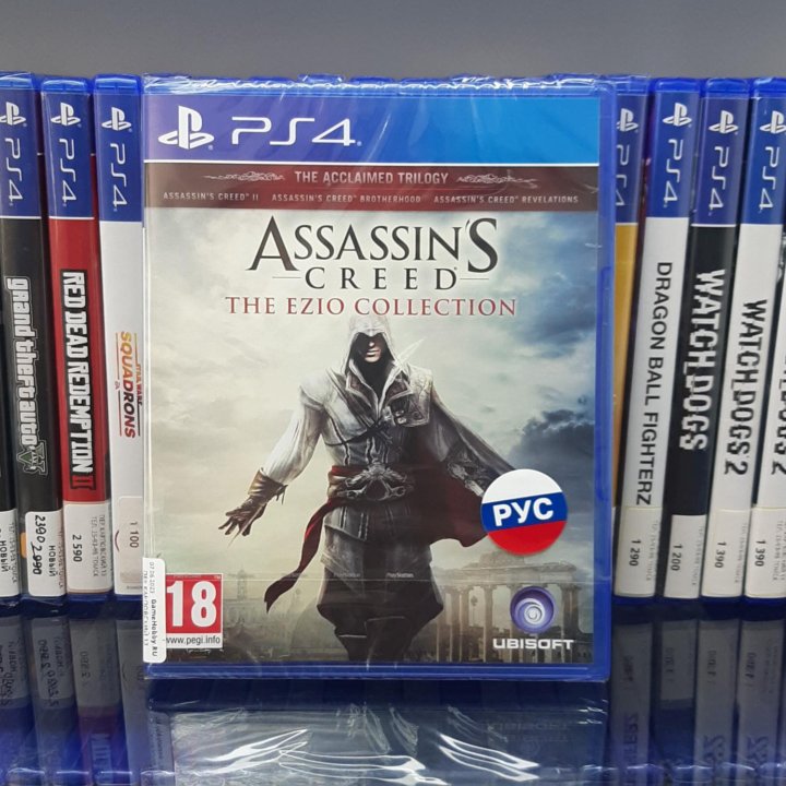 Assassin's creed ezio collection (ps4, новый)