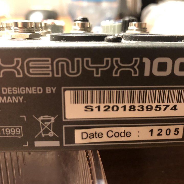 Микшерный пульт behringer xenyx 1002