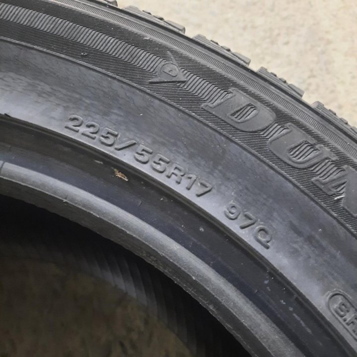 225/55R17 Dunlop Graspic DS3 (Лот №6154)