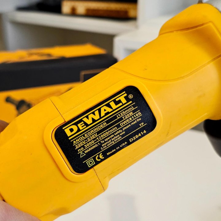 Болгарка DeWalt на 125 диск