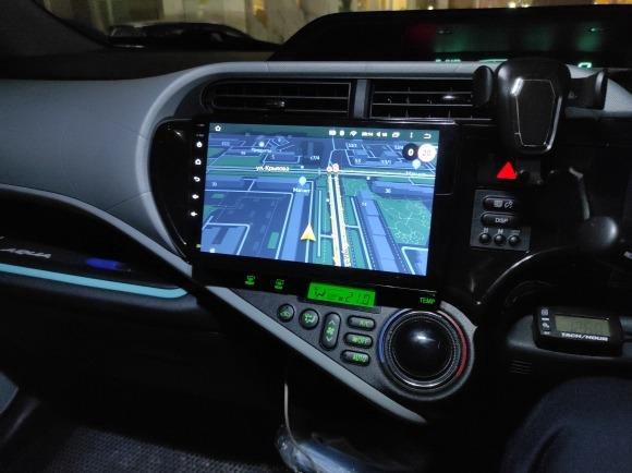 Toyota aqua Android teyes штатная магнитола