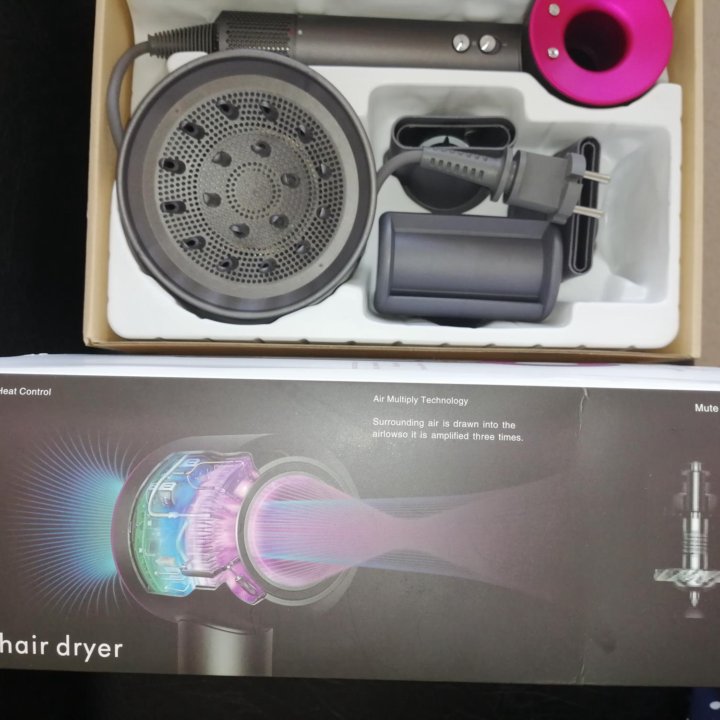 Фен Dyson новый, розовый, лучший аналог