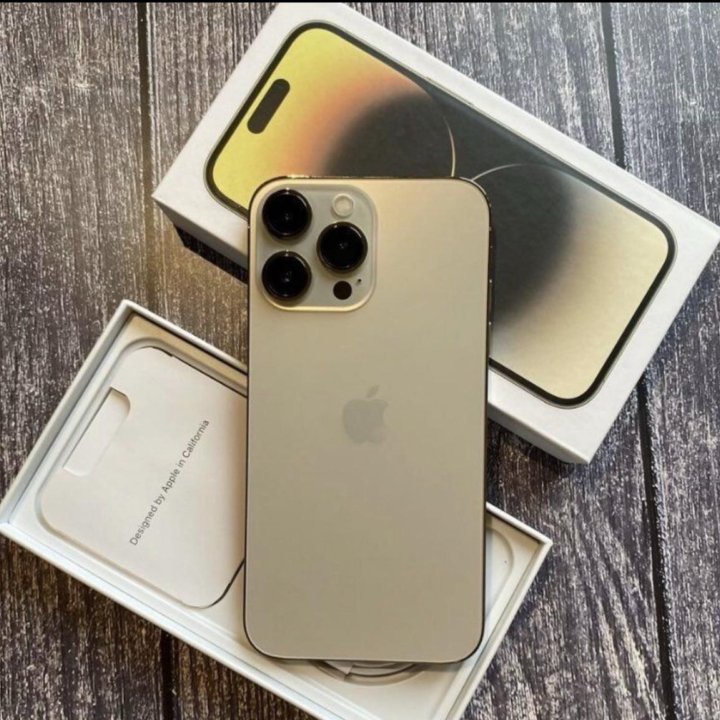iPhone 14 Pro Max 1Тb Gold Витринный,Рассрочка