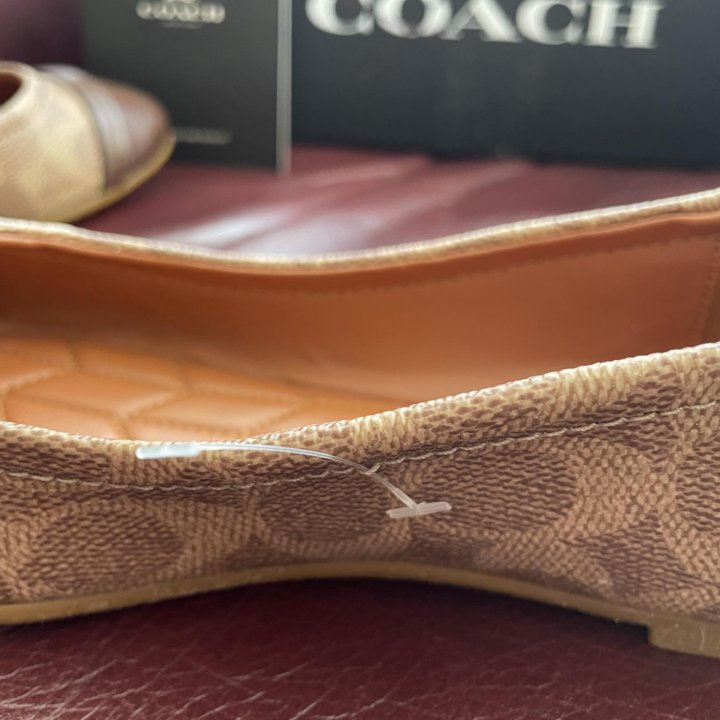 Coach балетки 36-37