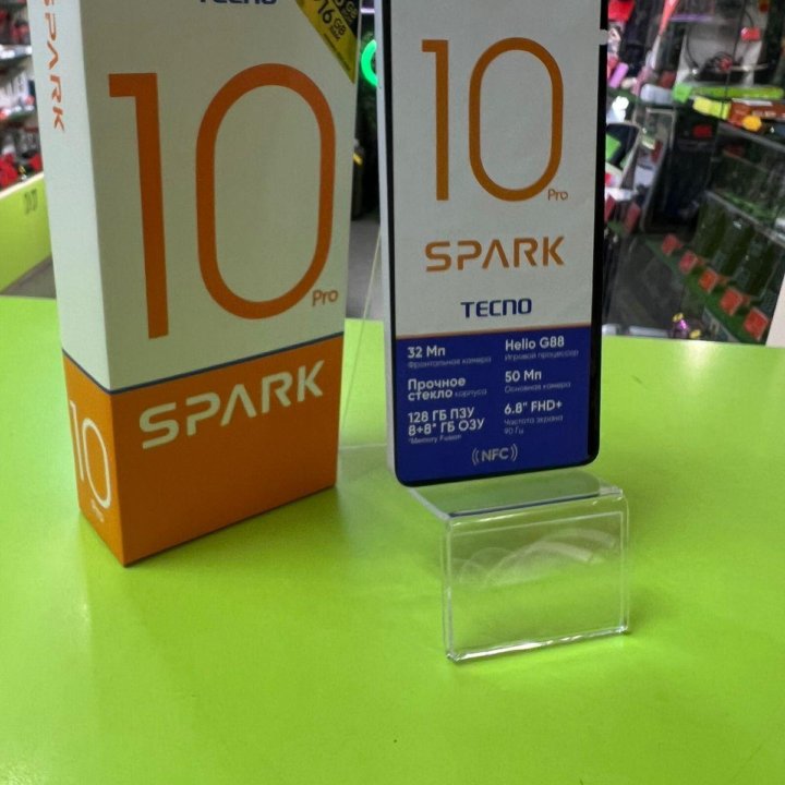 Tecno Spark 10 Pro - 8/128Gb 5000mAh 6.78