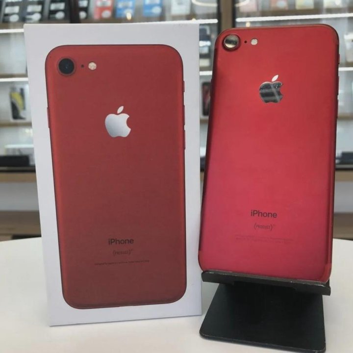 iPhone 7 32gb Red Витринный,Рассрочка/Trade