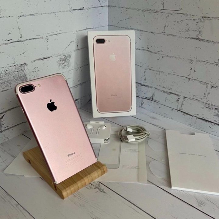 iPhone 7 Plus 128gb Rose Gold Витринный,Рассрочка