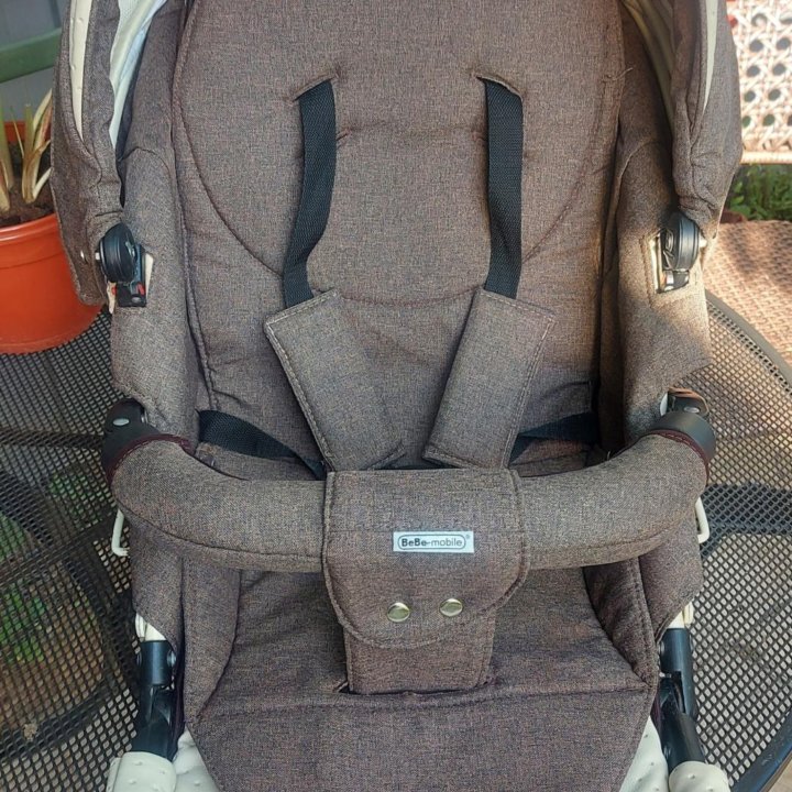 Коляска BeBe-mobile Toscana Ecco кожа 3 в 1