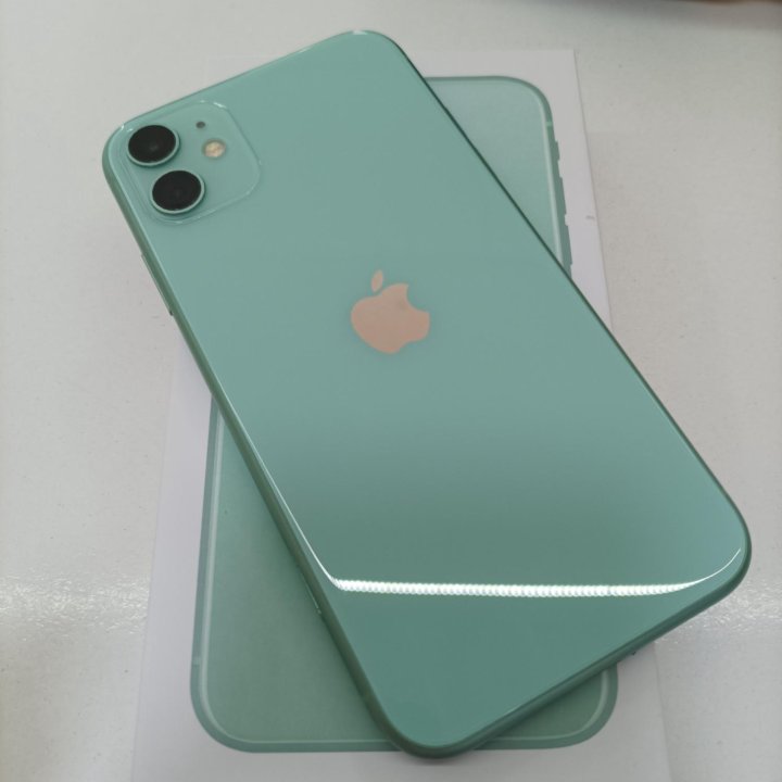 Apple iPhone 11 128Gb б/у в идеале (магазиин, чек)