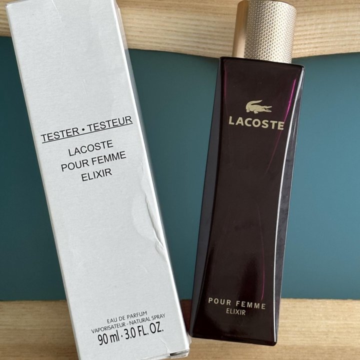 Женские духи Lacoste Pour Femme Elixir 90 мл.