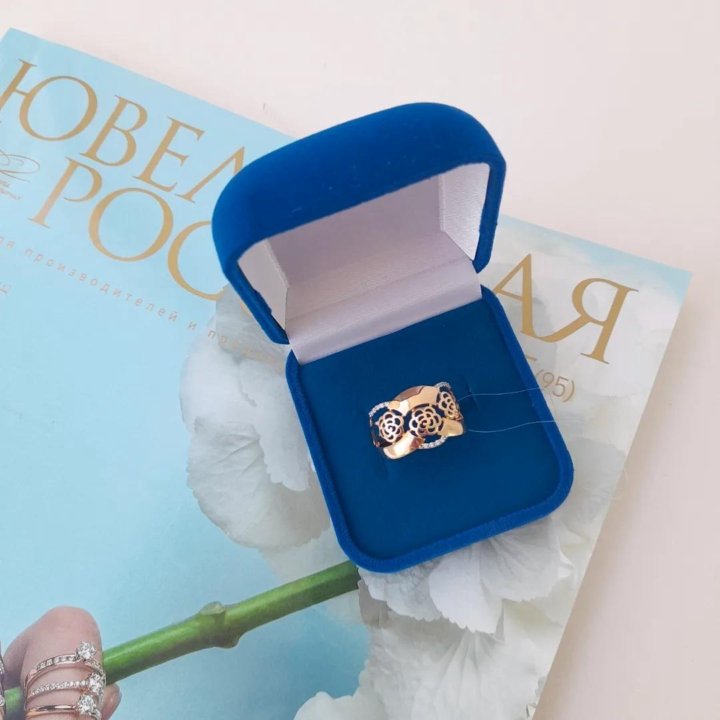 Золотое кольцо 585пр