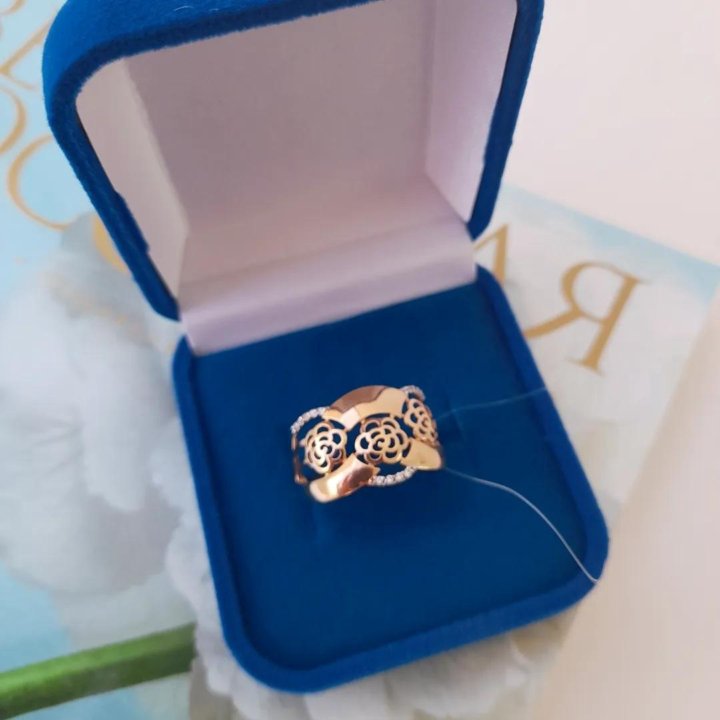 Золотое кольцо 585пр