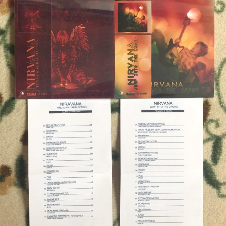 Nirvana CD и DVD 9 Изданий