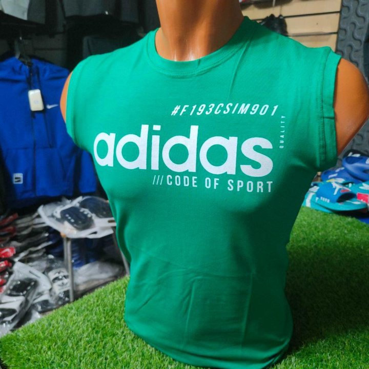 Майка мужская без рукавов adidas