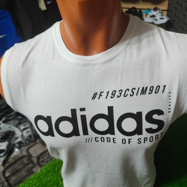 футболка adidas без рукавов