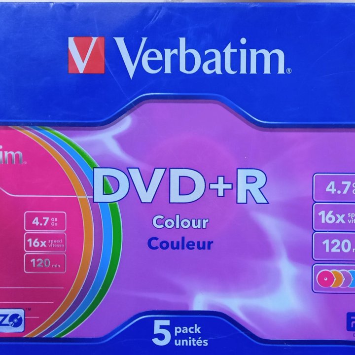 DVD + R Verbatim 120 минут