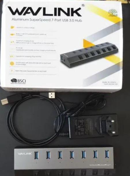 USB разветвитель (хаб) Wavlink WL-UH3076