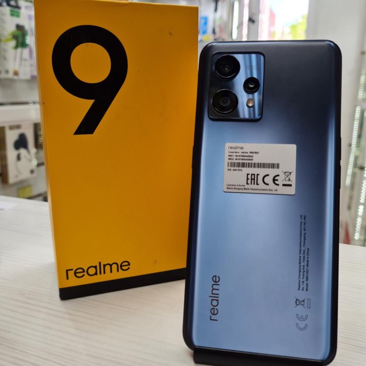 Realme 9 8/128Гб Новый. Гарантия 1 год.