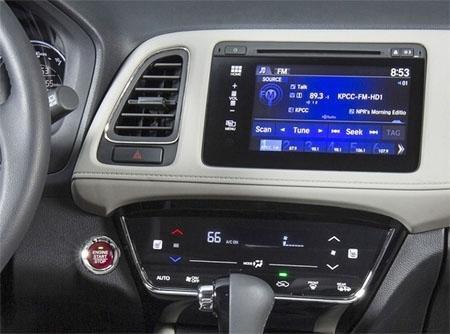 Рамка магнитолы Honda Vezel/HR-V/XR-V 2014- 9