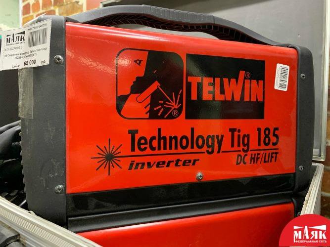 05 Сварочный инвертор Telwin Technology TIG185DC