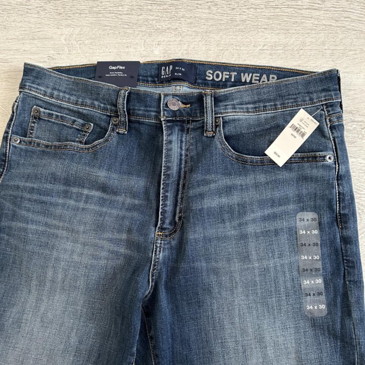 Новые джинсы GAP 34W30L мужские