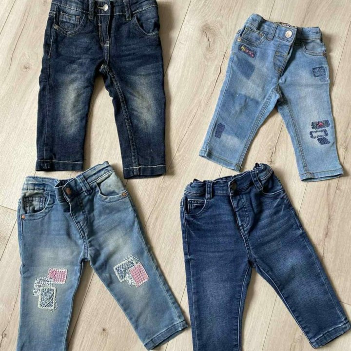 Брендовые джинсы для девочек.