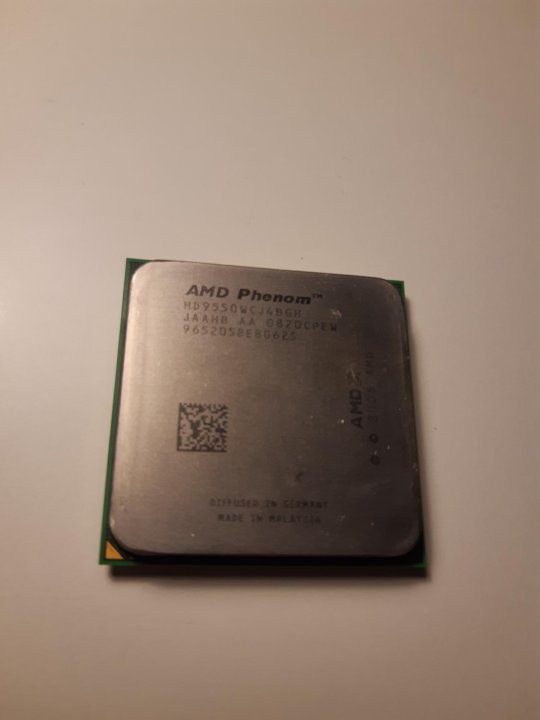 Как разогнать процессор amd phenom x4 9550