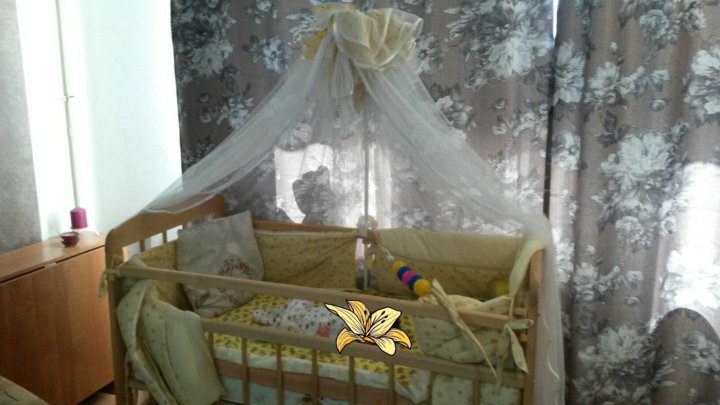 Матрас в детскую кроватку на пружинах